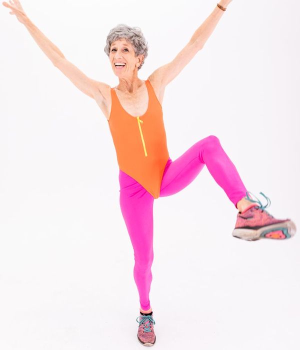 Woman feeling energetic and vibrant after a morning exercise routine.
